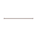 Nero NR2330BZ New Mecca Single Towel Rail 800mm Brushed Bronze image 2 | SKU: NR2330BZ
