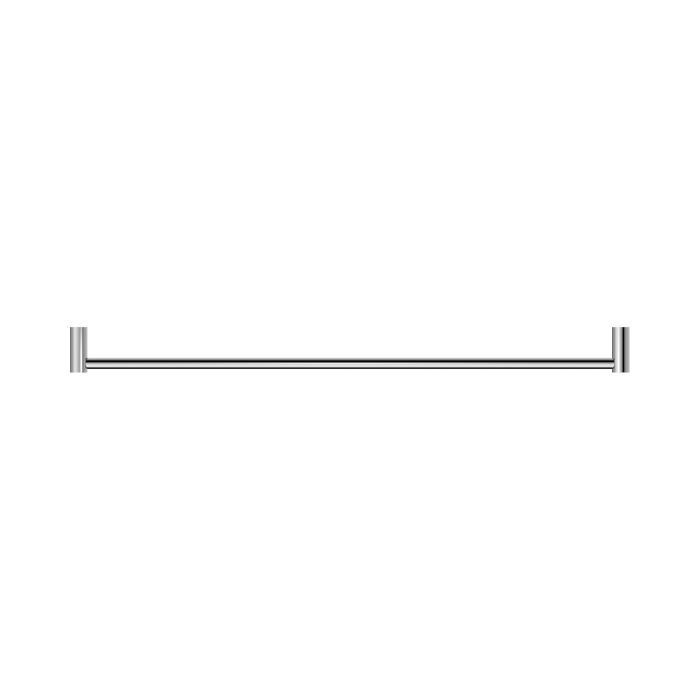 Nero NR2330CH New Mecca Single Towel Rail 800mm Chrome image 3 | SKU: NR2330CH