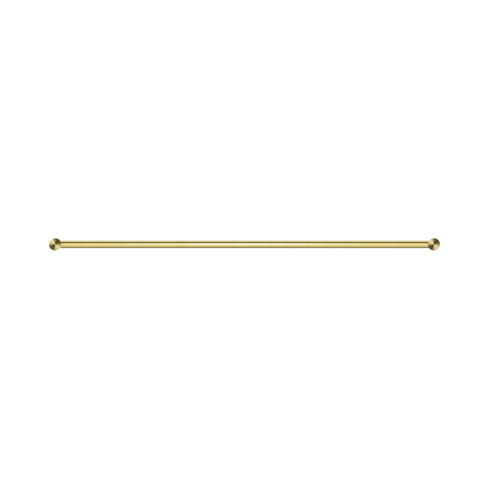 Nero NR2330dBG New Mecca Double Towel Rail 800mm Brushed Gold image 2 | SKU: NR2330DBG