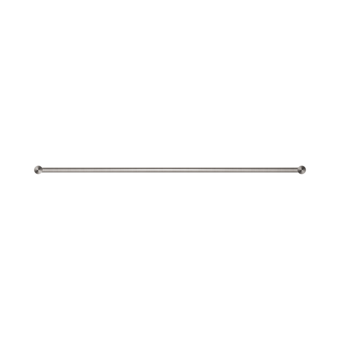 Nero NR2330dBN New Mecca Double Towel Rail 800mm Brushed Nickel image 2 | SKU: NR2330DBN