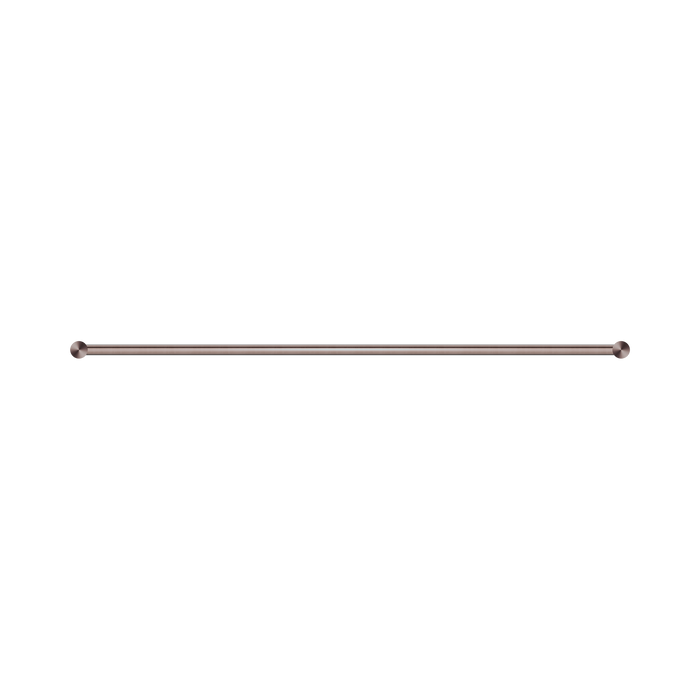 Nero NR2330dBZ New Mecca Double Towel Rail 800mm Brushed Bronze image 2 | SKU: NR2330DBZ