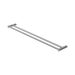 Nero New Mecca Double Towel Rail 800mm - Chrome