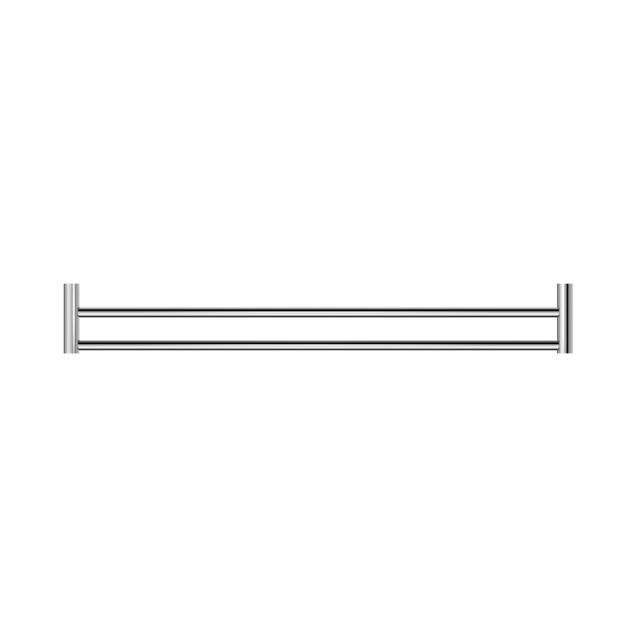 Nero NR2330dCH New Mecca Double Towel Rail 800mm Chrome image 3 | SKU: NR2330DCH