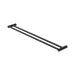 Nero New Mecca Double Towel Rail 800mm - Matte Black
