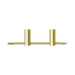 Nero NR2380BG New Mecca Hand Towel Rail Brushed Gold image 3 | SKU: NR2380BG
