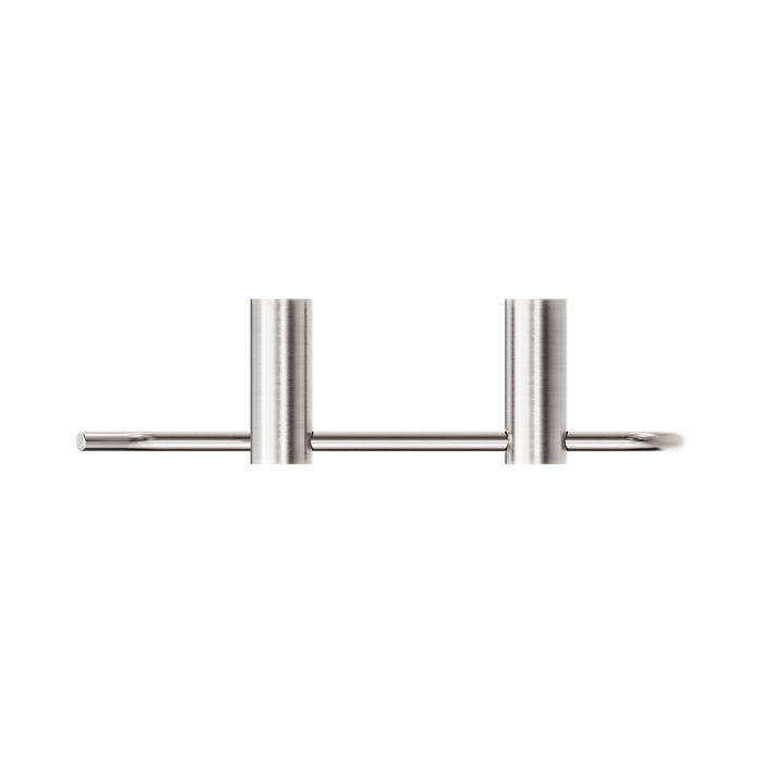 Nero NR2380BN New Mecca Hand Towel Rail Brushed Nickel image 3 | SKU: NR2380BN