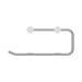 Nero NR2380CH New Mecca Hand Towel Rail Chrome image 2 | SKU: NR2380CH