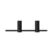 Nero NR2380MB New Mecca Hand Towel Rail Matte Black image 3 | SKU: NR2380MB