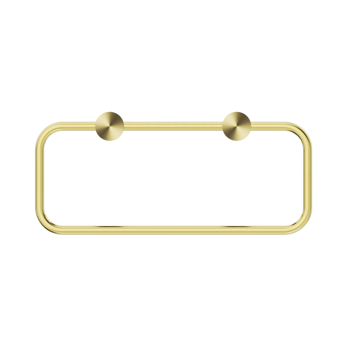 Nero NR2380aBG New Mecca Towel Ring Brushed Gold image 2 | SKU: NR2380ABG