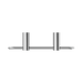 Nero NR2380aCH New Mecca Towel Ring Chrome image 3 | SKU: NR2380ACH