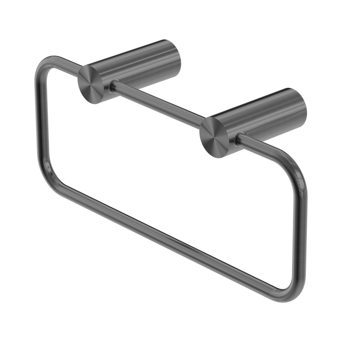Nero New Mecca Towel Ring - Gun Metal