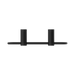 Nero NR2380aMB New Mecca Towel Ring Matte Black image 3 | SKU: NR2380AMB