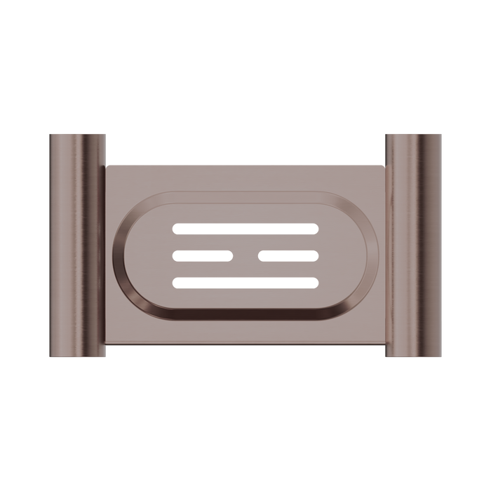 Nero NR2381BZ New Mecca Soap Dish Holder Brushed Bronze image 3 | SKU: NR2381BZ