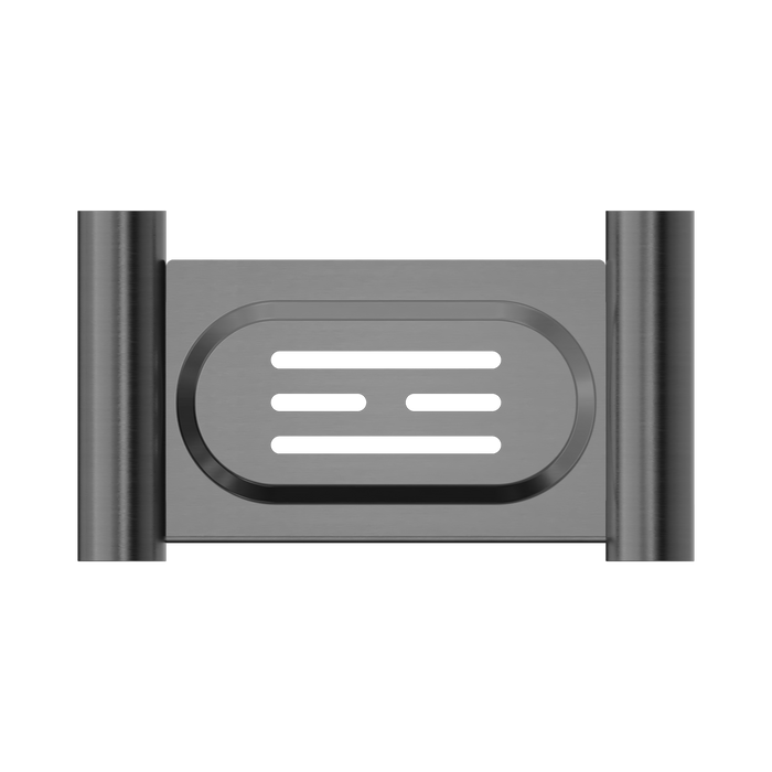 Nero NR2381GM New Mecca Soap Dish Holder Gun Metal image 3 | SKU: NR2381GM