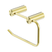 Nero New Mecca Toilet Roll Holder - Brushed Gold