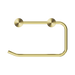 Nero NR2386BG New Mecca Toilet Roll Holder Brushed Gold image 2 | SKU: NR2386BG