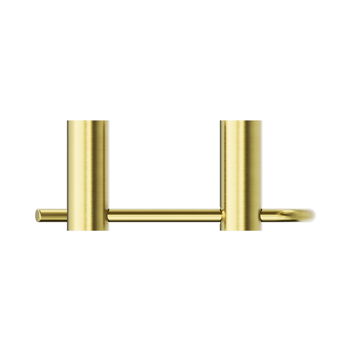 Nero NR2386BG New Mecca Toilet Roll Holder Brushed Gold image 3 | SKU: NR2386BG