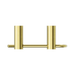 Nero NR2386BG New Mecca Toilet Roll Holder Brushed Gold image 3 | SKU: NR2386BG