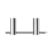Nero NR2386CH New Mecca Toilet Roll Holder Chrome image 3 | SKU: NR2386CH