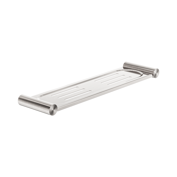 Nero New Mecca Metal Shower Shelf - Brushed Nickel