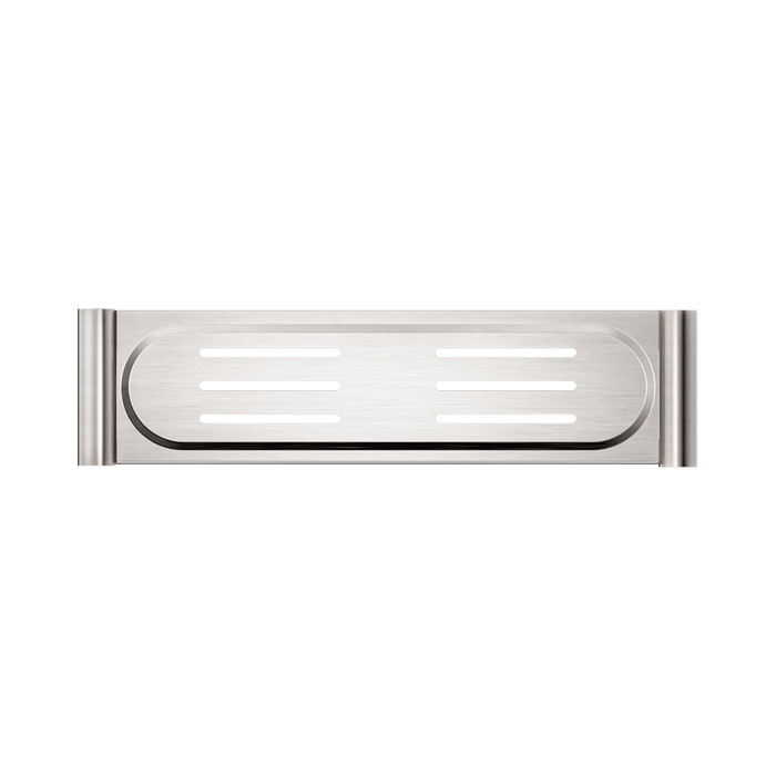 Nero NR2387aBN New Mecca Metal Shower Shelf Brushed Nickel image 3 | SKU: NR2387ABN
