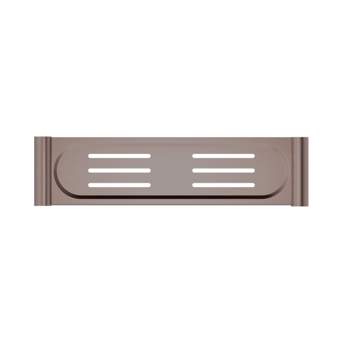 Nero NR2387aBZ New Mecca Metal Shower Shelf Brushed Bronze image 3 | SKU: NR2387ABZ