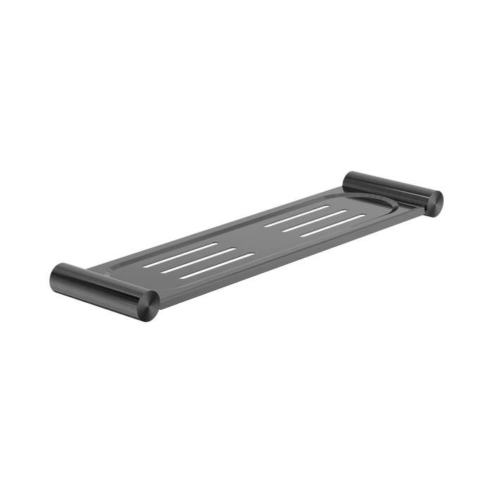 Nero New Mecca Metal Shower Shelf - Gun Metal