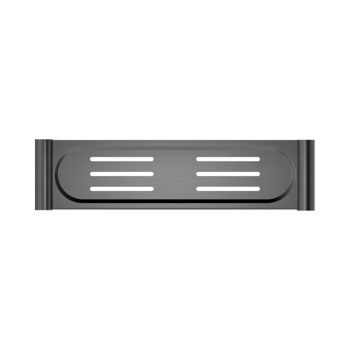 Nero NR2387aGM New Mecca Metal Shower Shelf Gun Metal image 3 | SKU: NR2387AGM