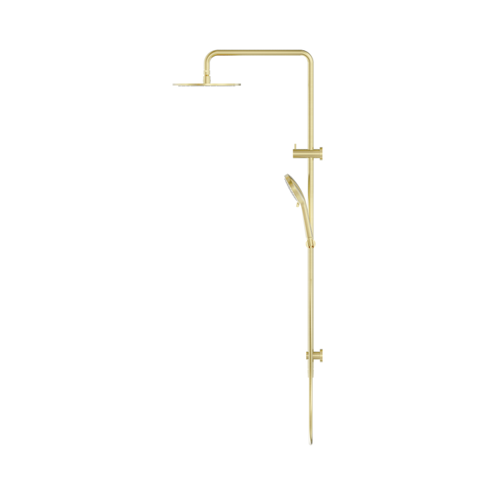 Nero NR250805dBG Round Twin Shower Brushed Gold image 3 | SKU: NR250805DBG