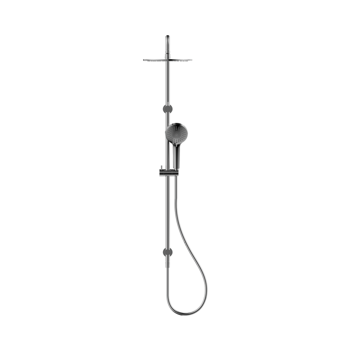 Nero NR250805dCH Round Twin Shower Chrome image 2 | SKU: NR250805DCH