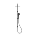 Nero NR250805dGM Round Twin Shower Gun Metal image 2 | SKU: NR250805DGM