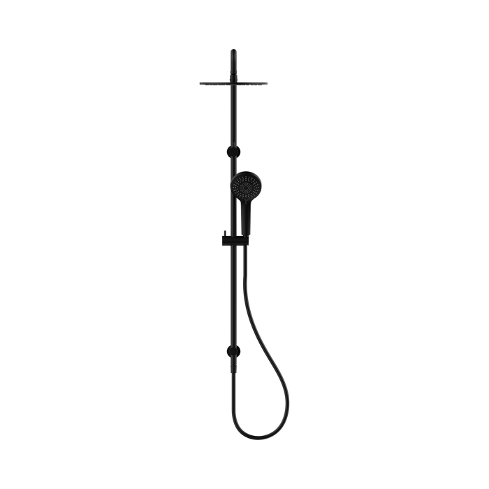 Nero NR250805dMB Round Twin Shower Matte Black image 2 | SKU: NR250805DMB