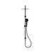 Nero NR250805dMB Round Twin Shower Matte Black image 2 | SKU: NR250805DMB