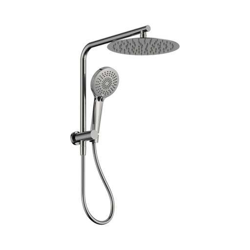 Nero Mecca 2 In 1 Twin Shower - Chrome