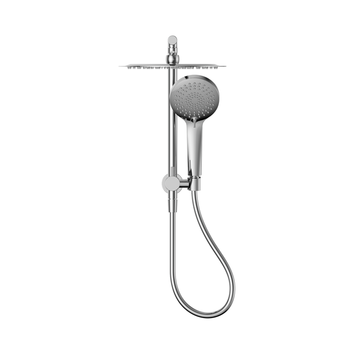 Nero NR250805eCH Mecca 2 In 1 Twin Shower Chrome image 2 | SKU: NR250805ECH