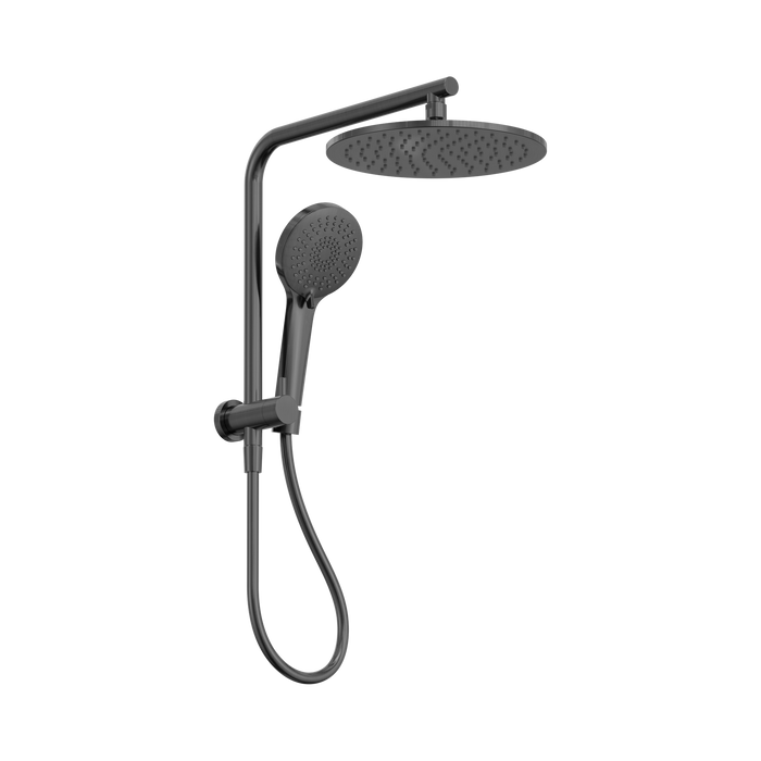 Nero Mecca 2 In 1 Twin Shower - Gun Metal