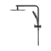 Nero NR250805eGM Mecca 2 In 1 Twin Shower Gun Metal image 3 | SKU: NR250805EGM