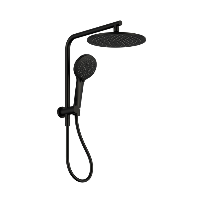 Nero Mecca 2 In 1 Twin Shower - Matte Black