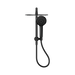 Nero NR250805eMB Mecca 2 In 1 Twin Shower Matte Black image 2 | SKU: NR250805EMB