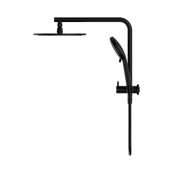 Nero NR250805eMB Mecca 2 In 1 Twin Shower Matte Black image 3 | SKU: NR250805EMB