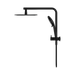 Nero NR250805eMB Mecca 2 In 1 Twin Shower Matte Black image 3 | SKU: NR250805EMB