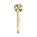 Nero NR251901aBG Opal Tall Basin Mixer Brushed Gold image 2 | SKU: NR251901ABG