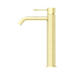 Nero NR251901aBG Opal Tall Basin Mixer Brushed Gold image 3 | SKU: NR251901ABG