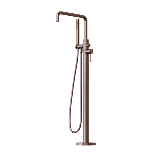 Nero Opal Free Standing Bath Mixer With Hand Shower