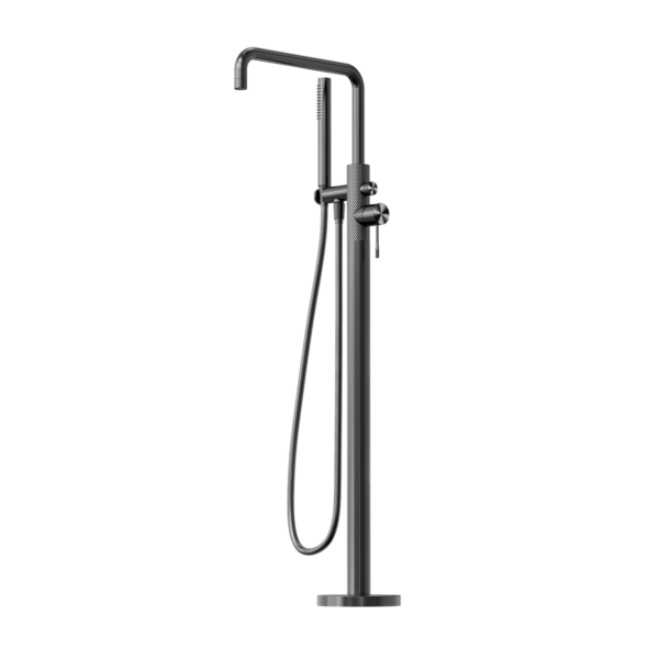 Nero Opal Free Standing Bath Mixer With Hand Shower