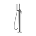 Nero NR251903AGR Opal Freestanding Bath Mixer With Hand Shower Graphite image 2 | SKU: NR251903AGR