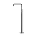 Nero NR251903AGR Opal Freestanding Bath Mixer With Hand Shower Graphite image 3 | SKU: NR251903AGR