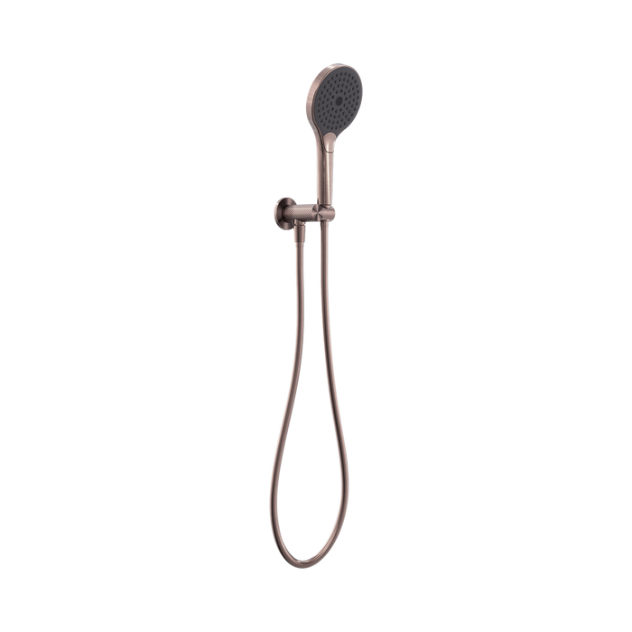 Nero Opal Shower On Bracket With Air Shower II - Brushed Bronze