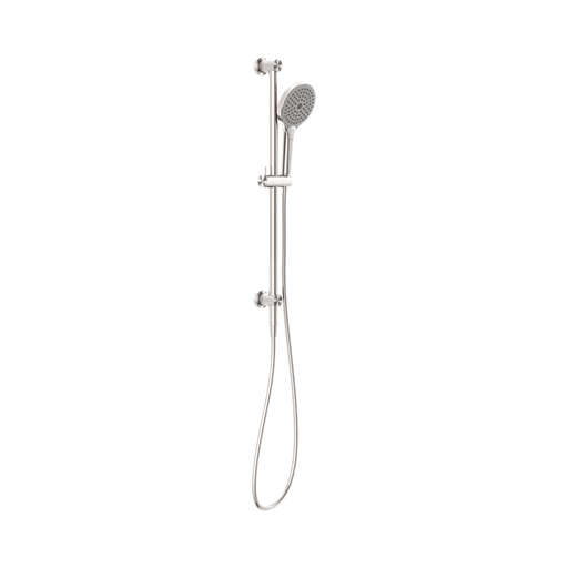 Nero Opal Shower Rail With Air Shower II - Brushed Nickel