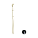 Nero NR251905aBG Opal Shower Rail With Air Shower Brushed Gold image 3 | SKU: NR251905ABG